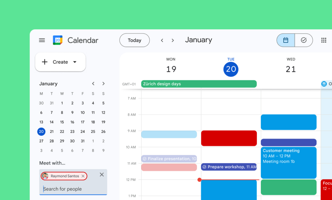 Calendar sync between Fieldspace and Google Calendar